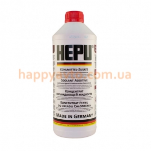 Антифриз HEPU P999 G12 концентрат - красный 1,5 kg