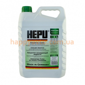 Антифриз HEPU P999 GRN концентрат - зеленый 5 kg
