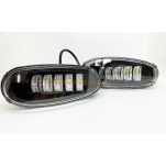 LED противотуманные фары Daewoo Lanos алюминий диодные 50W