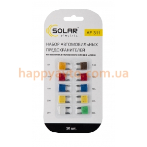 Набор предохранителей SOLAR AF311