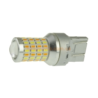 Светодиодная лампа T20-007(2) 3014+3030-76 DUAL 12V (W21/5) поворот+дхо