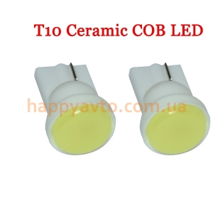 Светодиодная лампа T10 COB 1W WHITE Premium (W5W)